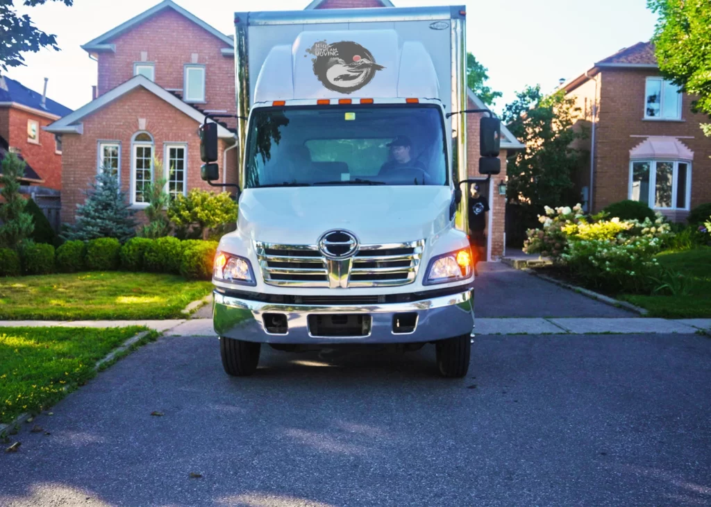 High Stream Moving truck
