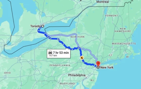 Moving from Toronto to New-York