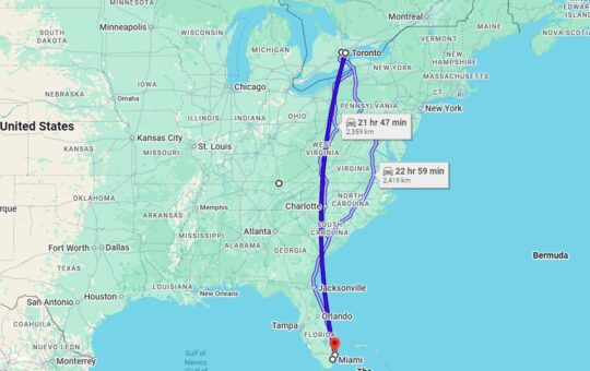 Moving from Toronto to Fort Lauderdale